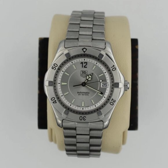 Tag Heuer WK2116.BA0311 Mens 2000 Series Automatic Watch Silver Stainless Steel